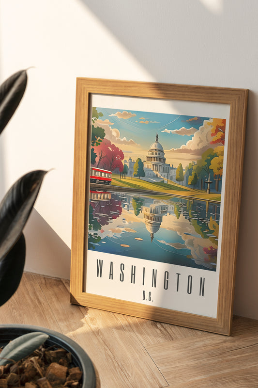 Washington D.C. Poster