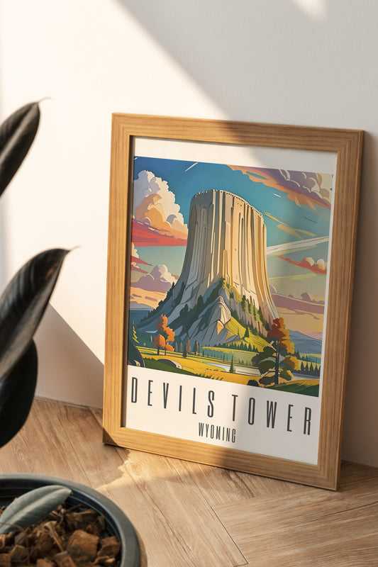 Devils Tower Poster