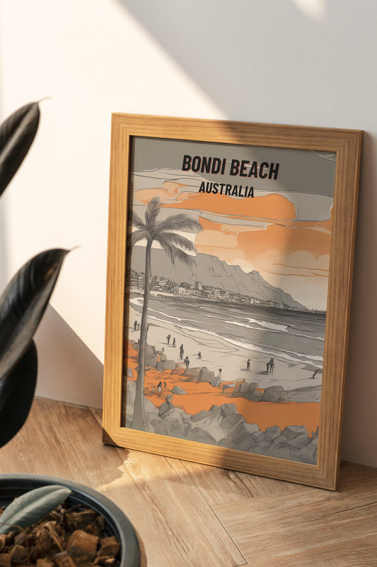 Bondi Beach Poster