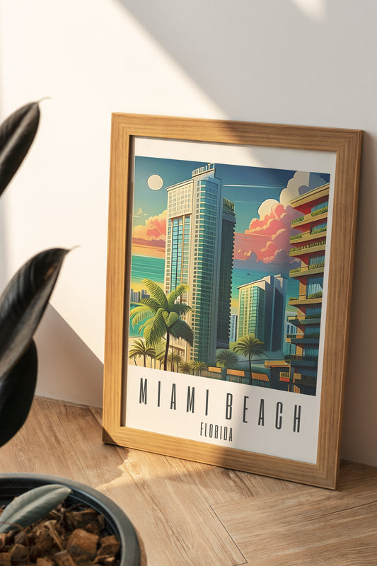 Miami Beach Poster