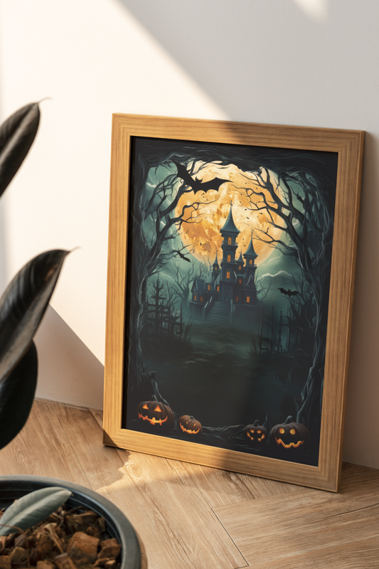 Halloween Castle Poster