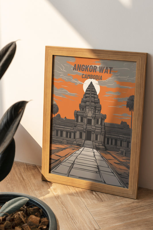 Angkor Wat Poster